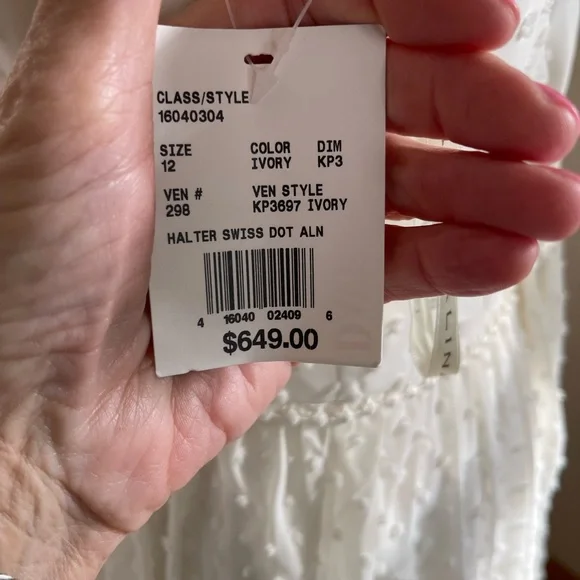 Elegant Ivory Wedding Dress - Picture 8 of 14